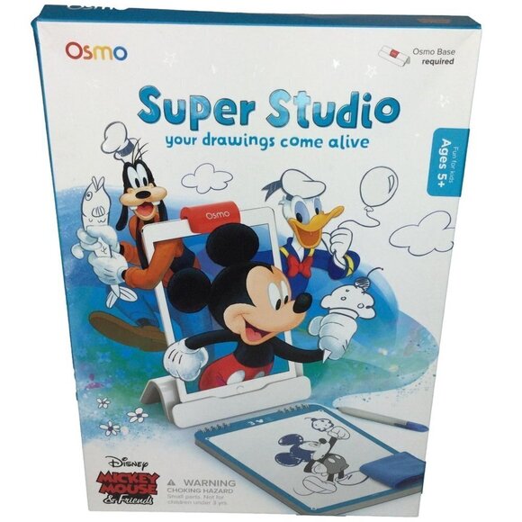 Osmo Super Studio Mickey Mouse & Friends iPad‎ Drawing Game-Base Required - Picture 1 of 4